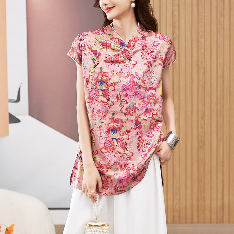 Women's Blouse Short Sleeve Ro - đánh giá và giá Blouses
