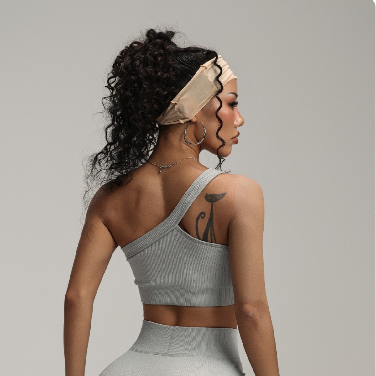 Women One Shoulder Ribbed Spor - đánh giá và giá Seamless Ribbed Workout Tank Top