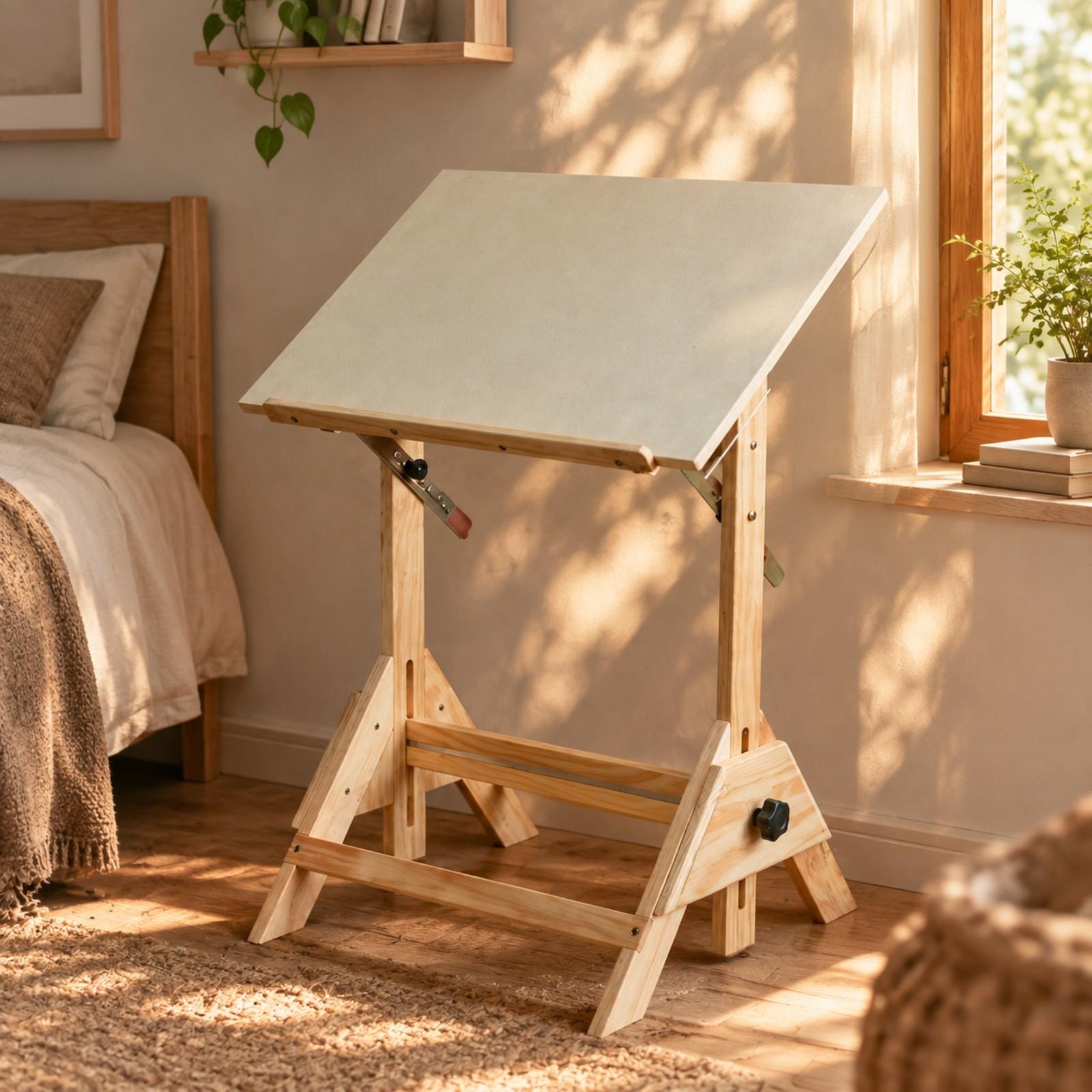 Height Adjustable Art Desk Sol - đánh giá và giá Tops