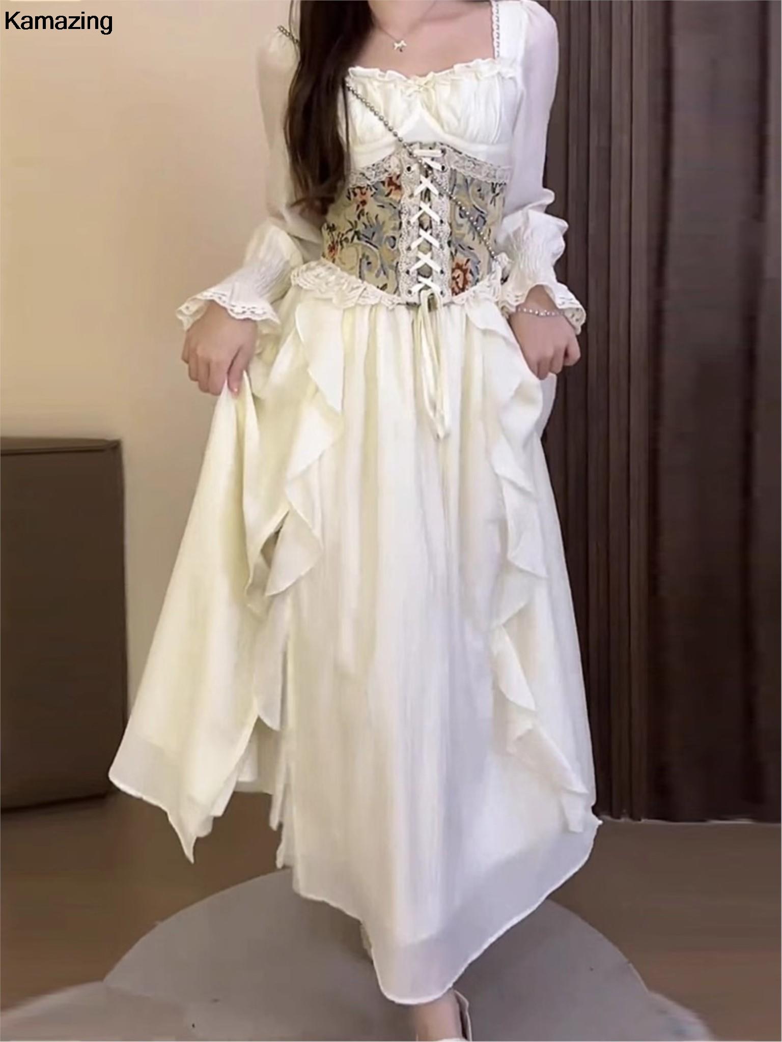 Vintage French Corset Midi Dre - đánh giá và giá French Vintage Floral Midi Dress
