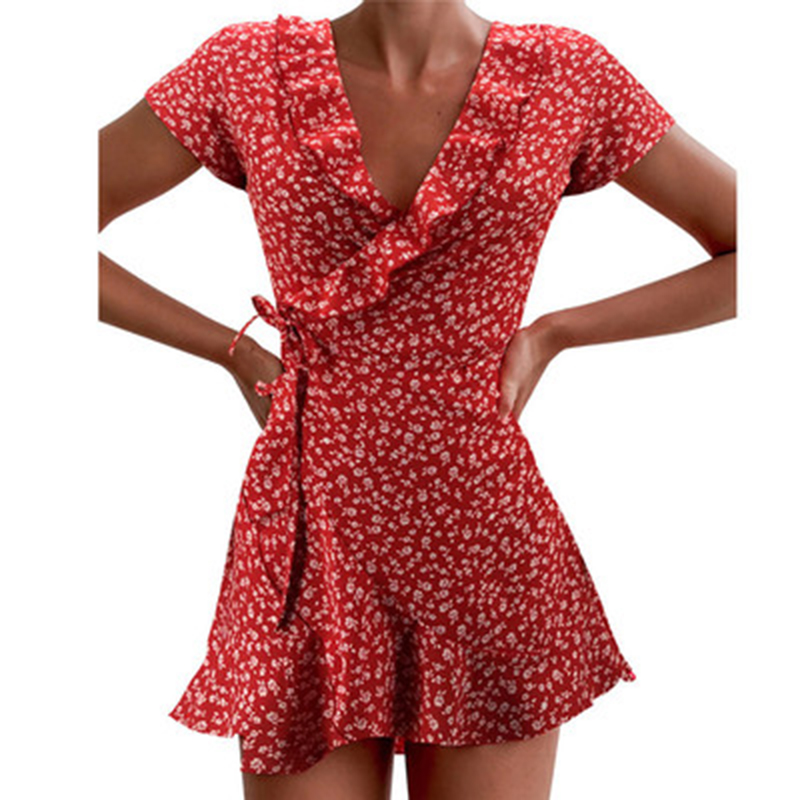 Summer Women’s Floal A-Line Dr - đánh giá và giá French Vintage Floral Midi Dress