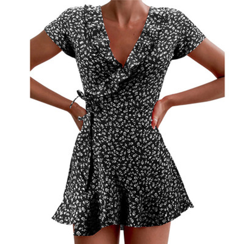 Summer Women’s Floal A-Line Dr - đánh giá và giá French Vintage Floral Midi Dress