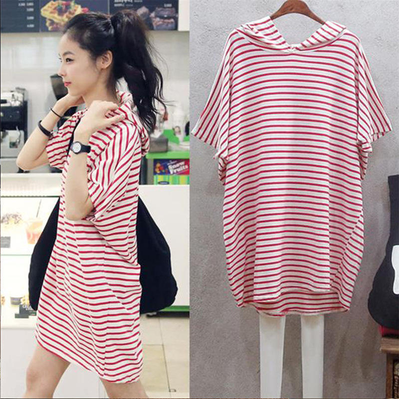 Summer New Korean Style Loose  - đánh giá và giá Korean Style A Line Shirt Dress