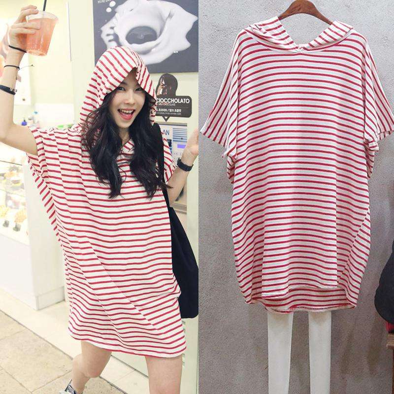 Summer New Korean Style Loose  - đánh giá và giá Korean Style A Line Shirt Dress