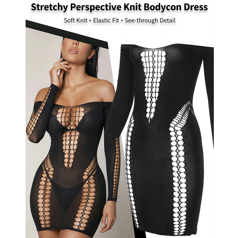Women Sheer Mesh Long Sleeve B - đánh giá và giá Sexy Mesh Sheer Bodycon Dress