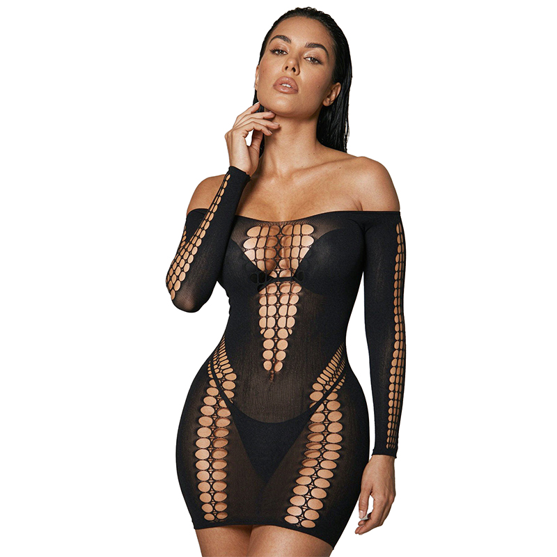 Women Sheer Mesh Long Sleeve B - đánh giá và giá Sexy Mesh Sheer Bodycon Dress