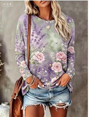 Women Long Sleeve T‑Shirt Grad - đánh giá và giá Blouses