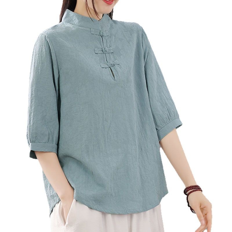 Pullover Crew Neck Blouse Regu - đánh giá và giá Blouses