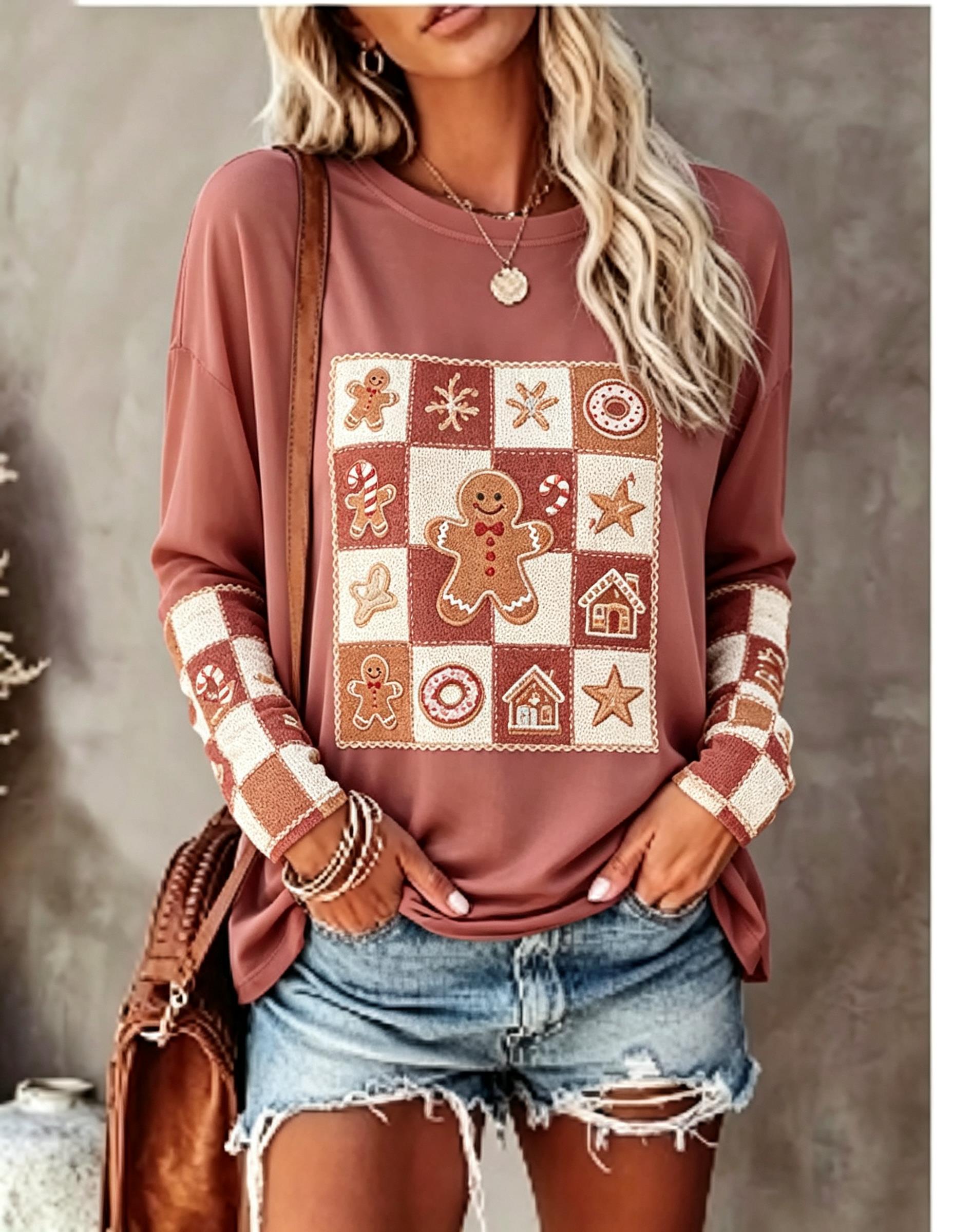 Women Long Sleeve T Shirt Fox  - đánh giá và giá Blouses