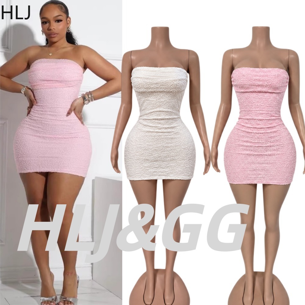 HLJ Sexy Women Strapless Mini  - đánh giá và giá Sparkly Rhinestone Club Party Dress