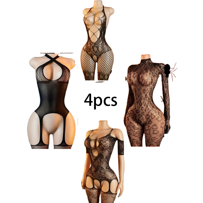 4-Piece Sexy Lingerie Set: Wom - đánh giá và giá Lingerie