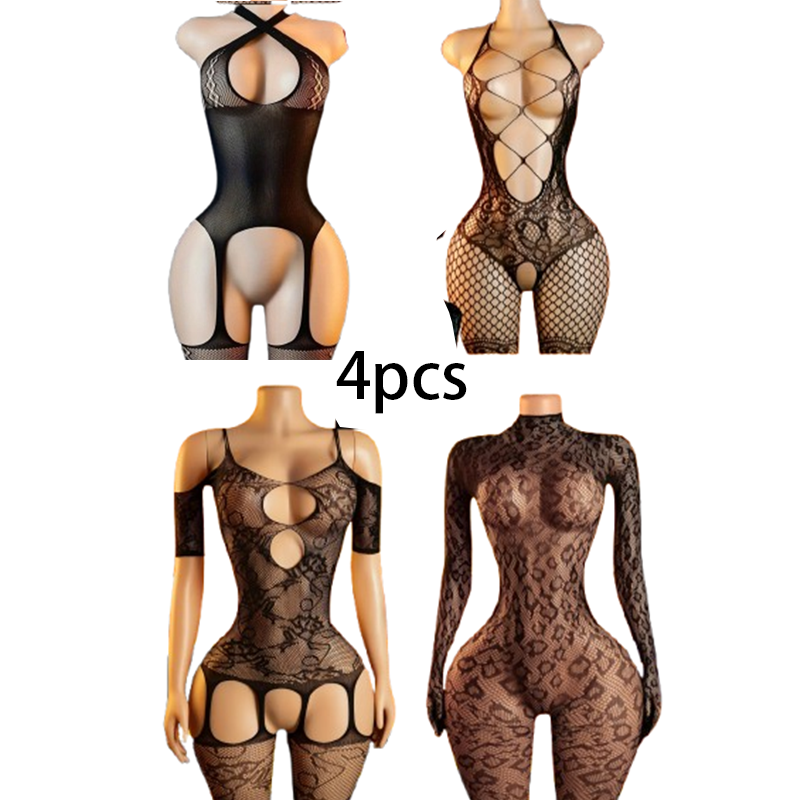 4-Piece Sexy Lingerie Set: Wom - đánh giá và giá Lingerie