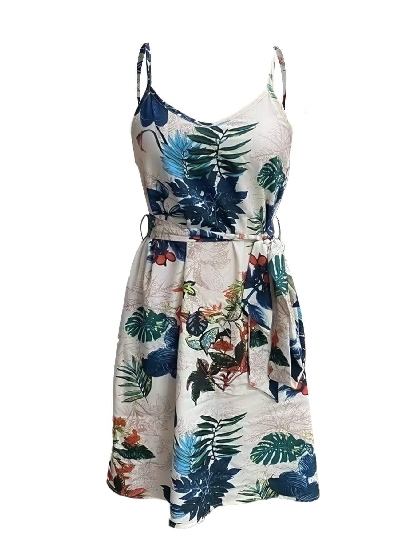 A Bohemian-Style Women's Belt  - đánh giá và giá French Vintage Floral Midi Dress